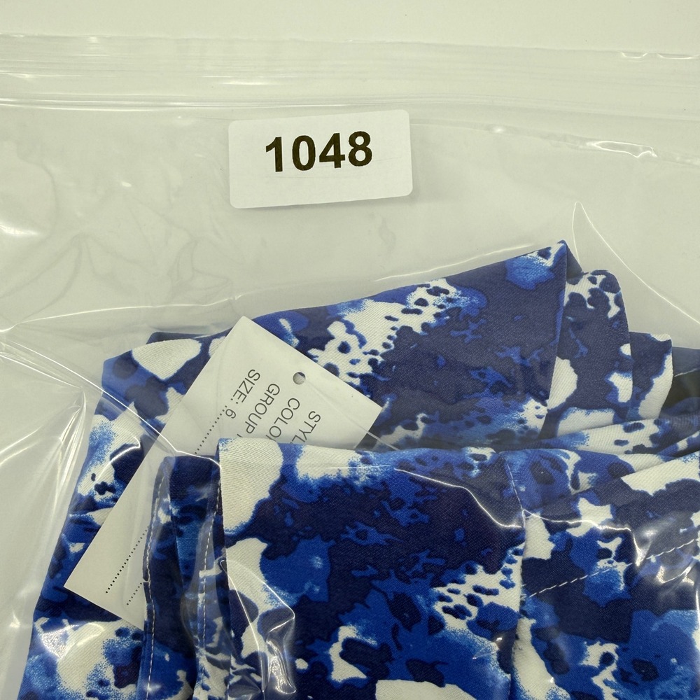 Peck & Peck Womens Blue White Graphic Reef Print Golf Skort Size 6 NWT 70491IST - Picture 9 of 9